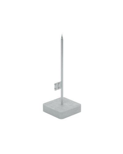 Вольностоящая молниеприемная мачта цельная H1,5 м HD КМ-Профиль (VMC-H1.5 HD) в Махачкале Монтажные материалы Pintop.ru