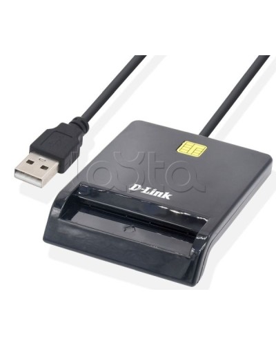 USB-считыватель смарт-карт D-Link DL-DCR-100/B1A в Махачкале Считыватели Pintop.ru