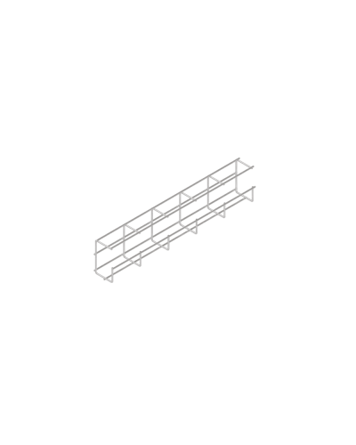 G-образный проволочный лоток 110х65 L3000 мм КМ-Профиль (PLG110-65-3000) в Махачкале Кабельные лотки Pintop.ru