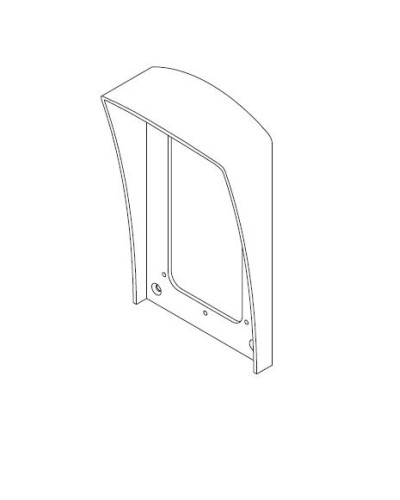Комплект монтажный для блоков вызова БВД-406х, БВД-407х, БВД-408х Vizit МК-406 в Махачкале Аксессуары для многоабонентных систем Pintop.ru