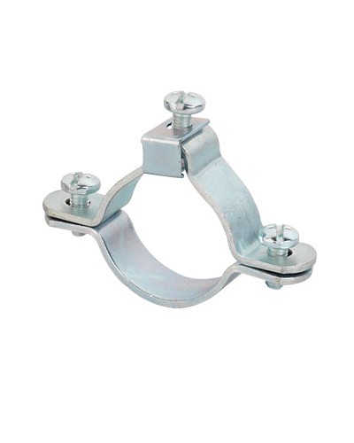 Хомут заземления для труб 50-1 1/4 мм, оцинкованная сталь DKC 6042-50 в Махачкале Стяжки-хомуты Pintop.ru