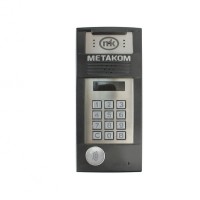 Многоабонентый антивандальный блок вызова со встроенной видеокамерой Метаком MК2018-RFiGV