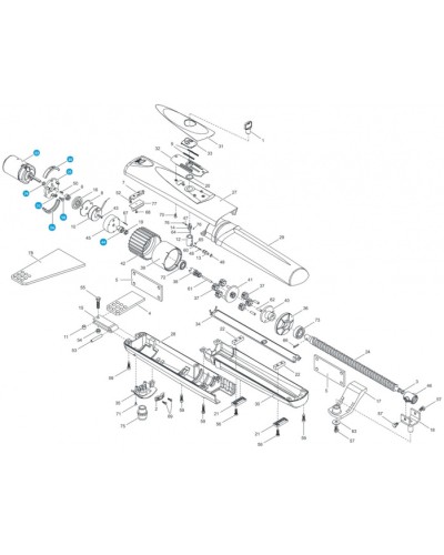 Электродвигатель АХ3024, AX5024 Came 119RID315 в Махачкале Запчасти для шлагбаумов и автоматики Pintop.ru
