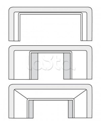 Набор адаптеров для миниканалов DKC 10133 в Махачкале Аксессуары для кабель-канала Pintop.ru