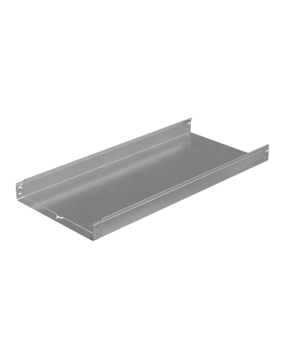 Лоток неперфорированный 80х500х1,2 L2000 мм Быстрый монтаж ПЛЮС HD85 КМ-профиль (LNplus80-500-1.2-2000 HD85) в Махачкале Кабельные лотки Pintop.ru