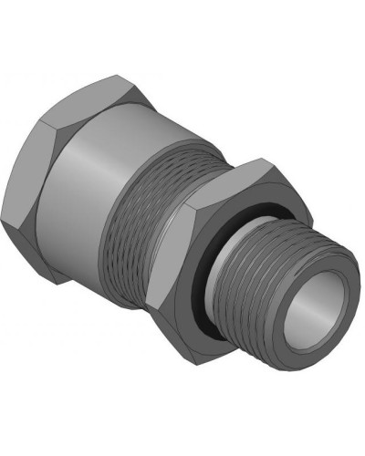 Кабельный ввод с резьбой G1/2 мм для открытой прокладки кабеля с проходным диаметром d=8-12 мм Спектрон КВН-ЕХЕ-12-Н-G1/2 в Махачкале Аксессуары для кабель-канала Pintop.ru