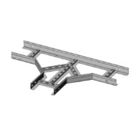 Ответвитель Т-образный 500х80 (1,2) для лестничного лотка ПожТехКабель (651-516)