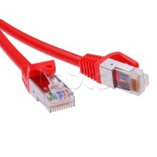 Патч-корд экранированный CAT6 F/UTP 4х2, LSZH, красный, 10м DKC RN6FU4500RD
