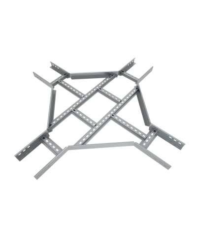 Х-разветвитель лестничный 70х100х1,5 мм КМ-Профиль (LXD70-100-1.5) в Махачкале Аксессуары для лотков Pintop.ru