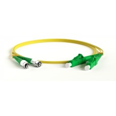 Патч-корд волоконно-оптический Hyperline FC-D2-9-SC/AR-ST/AR-H-3M-LSZH-YL