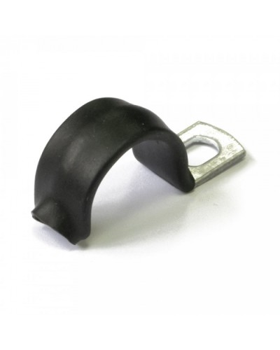 Скоба металлическая однолапковая с полимерным покрытием СМО-П d16-17 мм (100 шт/уп) Промрукав (PR08.6007) в Махачкале Держатели, клипсы, скобы Pintop.ru