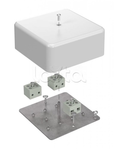 Коробка огнест для кабель-канала 40-0470-FR6.0-6 Е15-Е60 (латунь) 103х103х45 Промрукав (40-0470-FR6.0-6-Е60) в Махачкале Распределительные коробки Pintop.ru