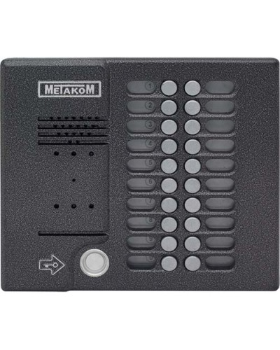 Блок вызова домофона Метаком MK20.2-TM4EV в Махачкале Вызывные видеопанели малоабонентные Pintop.ru