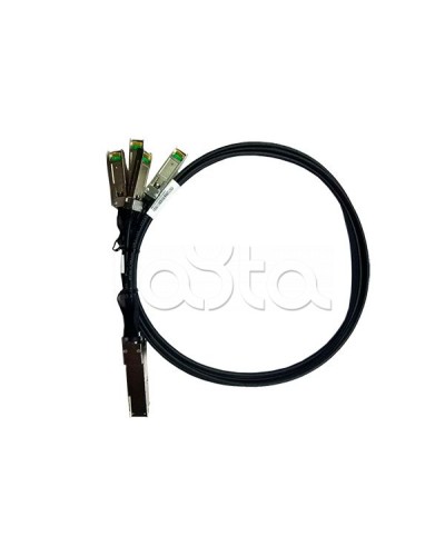 Твинаксиальный пассивный 40G QSFP+ кабель D-Link DEM-CB100QXS-4XS/C1A в Махачкале Модули SFP/XFP/GBIC Pintop.ru