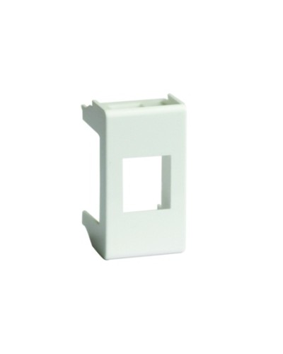 Адаптер для keystone, VIVA, 1 мод, цвет серый DKC 45107 в Махачкале Аксессуары для стоек и шкафов Pintop.ru