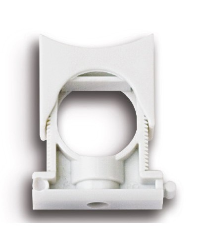 Держатель с защелкой, для крышек шириной 40 и 90 мм (d 12-28 mm) DKC AIR00002 в Махачкале Держатели, клипсы, скобы Pintop.ru