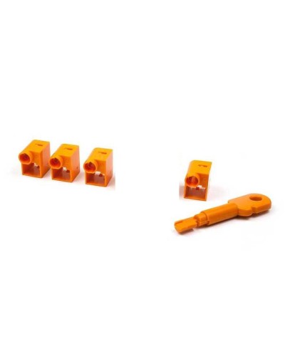 Комплект заглушек порта RJ-45 (6 шт.) + ключ, черный LANMASTER (LAN-SEC45-PL-SET-BK) в Махачкале Коммутационные изделия Pintop.ru