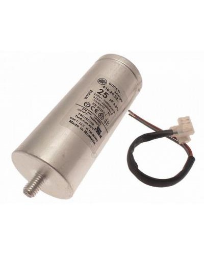 Конденсатор 25 мкФ с гибк. выводами и болтом Came 119RIR297 в Махачкале Запчасти для шлагбаумов и автоматики Pintop.ru