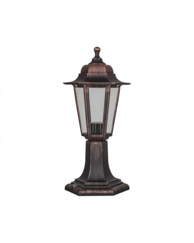 Светильник Navigator 80 475 NOF-PG34-003-IP44-E27 ( 6 граней черный под медь) в Махачкале Светильники Pintop.ru