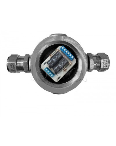 Магнито-Контакт УК-ВК-Ех-12 АЯКС П, с двумя кабельными вводами Ех МКВМ 20 в Махачкале Комутационные взрывозащищенные коробки Pintop.ru