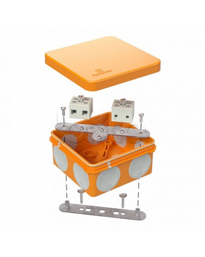 Коробка огнестойкая для о/п двухкомпонентная 60-0210-FR6.0-4 Е15-Е120 80х80х40 Промрукав (60-0210-FR6.0-4) в Махачкале Огнестойкие кабельные линии Pintop.ru