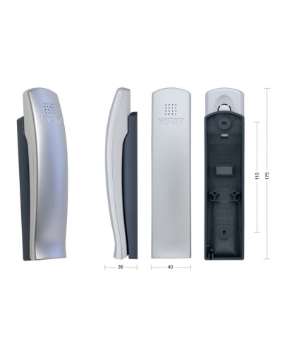 Трубка переговорная Vizit УКП-7M в Махачкале Многоабонентные устройства Pintop.ru