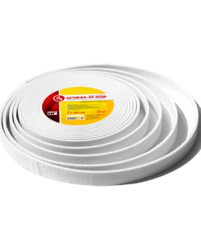 Уплотнитель на основе материала огнезащитного рулонного Огнеза ОГНЕЗА-М-КОР 3 3*30 мм., рулон 25 пог.м. в Махачкале Дополнительное оборудование пожаротушения Pintop.ru