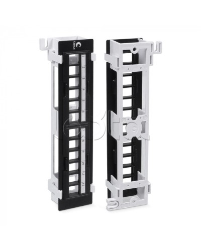 Патч-панель настенная 12 портов без модулей Cabeus (PLB-12-WL) в Махачкале Патч панель Pintop.ru