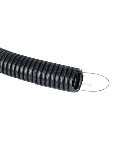 Труба гофр. негорючая безгалогеновая FRHF с протяжкой d32 мм (50 м) черная EKF-Plast (FRHF-32) в Махачкале Труба гофрированная Pintop.ru