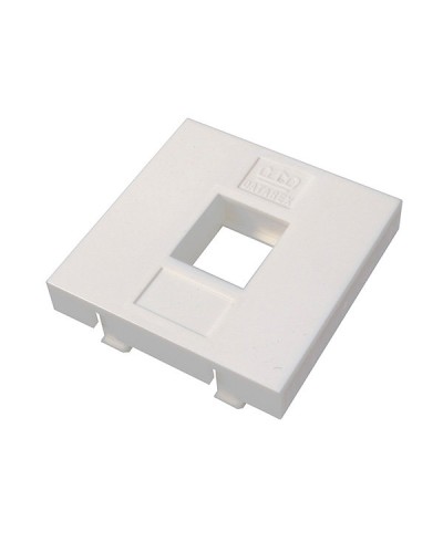 Адаптер Mosaic 45 х 45 мм для модуля Keystone, 1 порт, белый Datarex DR-5301 в Махачкале Коммутационные изделия Pintop.ru