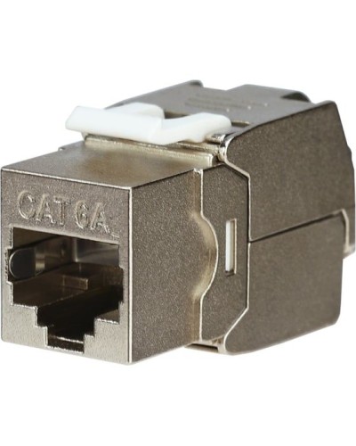 Модуль Keystone, Jack RJ-45(8P8C), FTP экранированный, CAT 6A, тип 180 град., самозажимной REXANT PRO 02-0361 в Махачкале Модули Keystone Pintop.ru