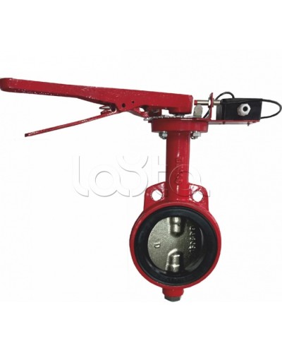 Затвордисковый с ручным приводом с контролем положения УКПЗА Спецавтоматика 3т 150/1,6(Р)-Ф.У3.1-АМК-150v4 в Махачкале Затворы дисковые Pintop.ru