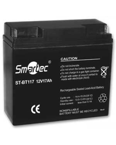 Аккумулятор свинцово-кислотный Smartec ST-BT117 в Махачкале Электротехническое оборудование Pintop.ru
