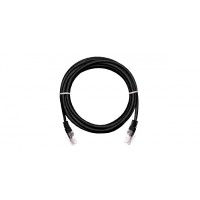 Патч-корд NETLAN EC-PC4UD55B-BC-PVC-100-BK-5