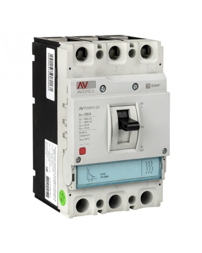 Автоматический выключатель AV POWER-2/3 250А 35kA TR EKF (mccb-23-250-TR-av) в Махачкале Электротехническое оборудование Pintop.ru