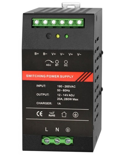 Блок питания Smartec ST-PS120BDU-BK в Махачкале Дополнительное оборудование для СКУД Pintop.ru