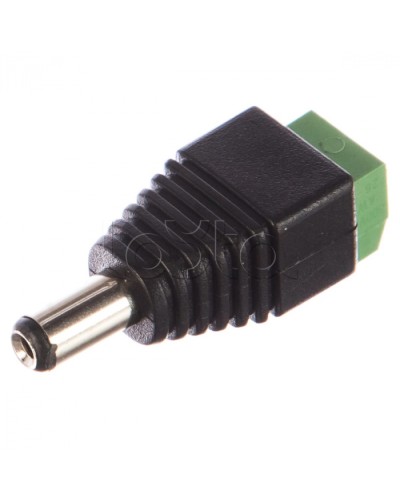 Разъем питания штекер 2.1х5.5 с клеммной колодкой (50шт/уп) REXANT 14-0314 в Махачкале Коннекторы Pintop.ru