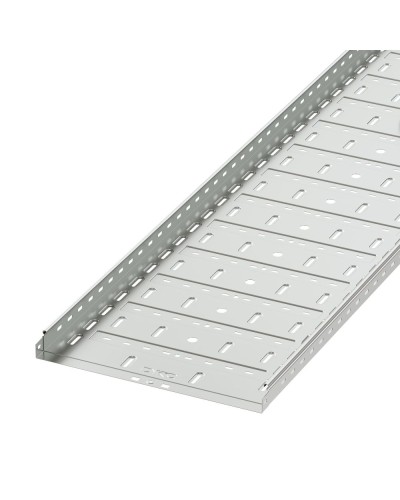Лоток перфорированный 500х50 L3000, горячеоцинкованный DKC 35267HDZ в Махачкале Кабельные лотки Pintop.ru