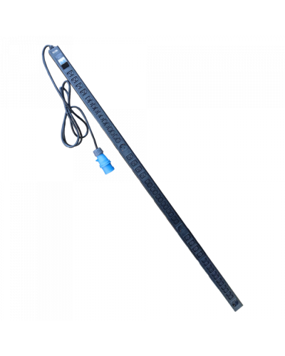 Блок розеток верт. 32A / 250V, 12xC19 + 36xC13 + 3xSchuko, шнур 3 метра, IEC309 TWT (TWT-PDV-12x36x3S-32A) в Махачкале Блоки розеток Pintop.ru