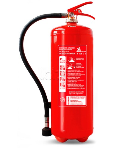 Огнетушитель ПОЖТЕХНИКА ОХ-6(з) ИНЕЙ (баллон d180, 10л., ОТВ-6кг) в Махачкале Огнетушители Pintop.ru