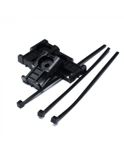 Комплекты крепления площадка для прямого монтажа черная со стяжкой 2,5х100 мм (100 шт) Промрукав (PR13.02513) в Махачкале Аксессуары для кабель-канала Pintop.ru