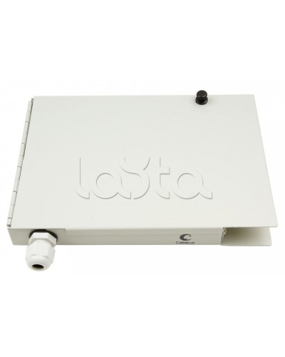 Бокс оптический настенный 19 на 8 SC/LC портов Cabeus JJT-8-SC в Махачкале Кросс оптический Pintop.ru