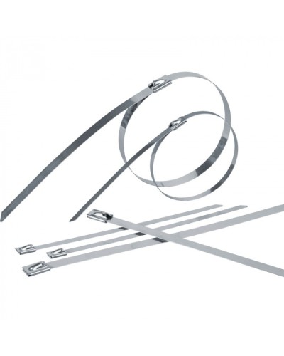 Хомуты стальные Navigator 82 392 NCT-S-079-200-50 (50 шт/упак) в Махачкале Стяжки-хомуты Pintop.ru