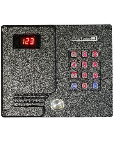 Многоабонентный антивандальный блок вызова Метаком МК2007-ТМЕ в Махачкале Блоки вызова многоабонентные Pintop.ru