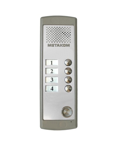 Блок вызова домофона Метаком MK4-K-TMV в Махачкале Блоки вызова многоабонентные Pintop.ru