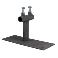 Держатель мачты молниеприемника к стене, D=20мм, вынос 100мм, для молниеприемника 16мм EKF PROxima (lp-04007-s