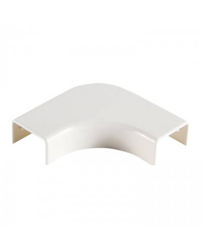 RML40/16 Угол 40х16мм плоский плавный ст.TIA, огнестойкость Е110 (5шт) 1кор.=250шт. Экопласт в Махачкале Аксессуары для кабель-канала Pintop.ru