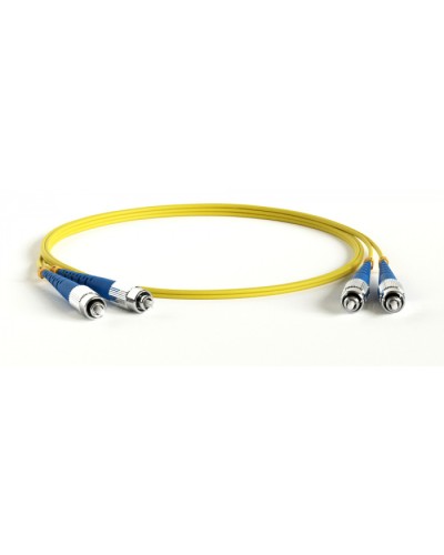 Патч-корд волоконно-оптический Hyperline FC-D2-9-FC/UR-ST/UR-H-1M-LSZH-YL в Махачкале Патч-корды оптические Pintop.ru