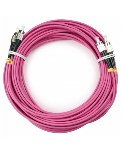 Шнур оптический duplex FC-FC 50/125 mm OM4 15м LSZH в Махачкале Патч-корды оптические Pintop.ru