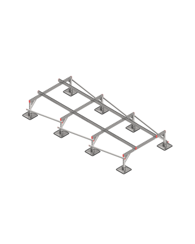 Опорная конструкция для установки оборудования TECHNORAPTOR STEELFOOT 1500х3500 HD КМ-профиль (KM-TR-STF-SSEI-1500-3500 HD) в Махачкале Системы видеонаблюдения Pintop.ru